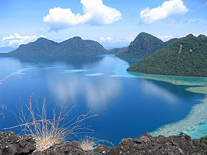 Bohey Dulang Island